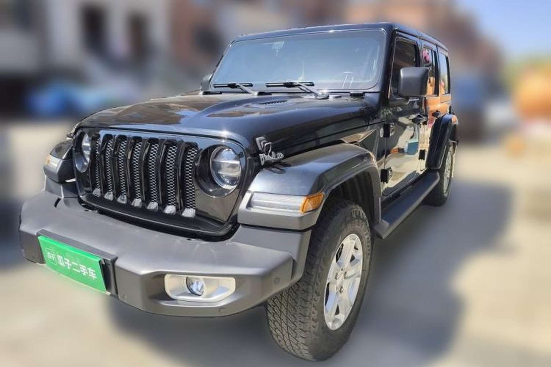 Used Jeep Wrangler 2018 2.0T Sahara Four-Door Edition Front Left 45 Deg