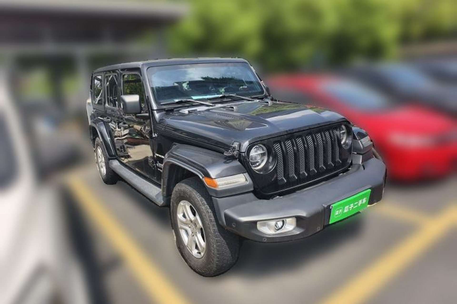 Used Jeep Wrangler 2018 2.0T Sahara Four-Door Edition Front Right 45 Deg