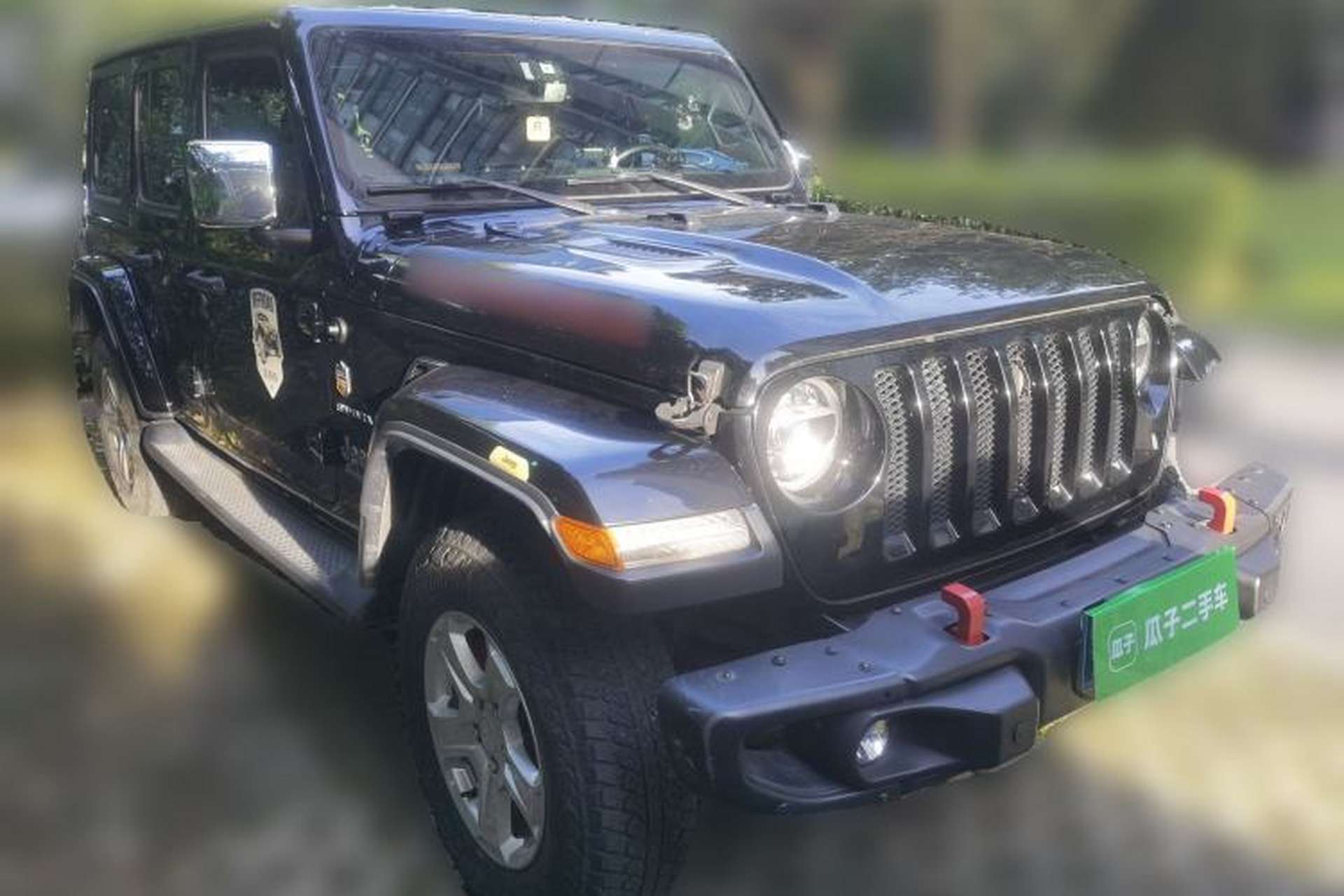 Used Jeep Wrangler 2018 2.0T Sahara Four-Door Edition Front Right 45 Deg