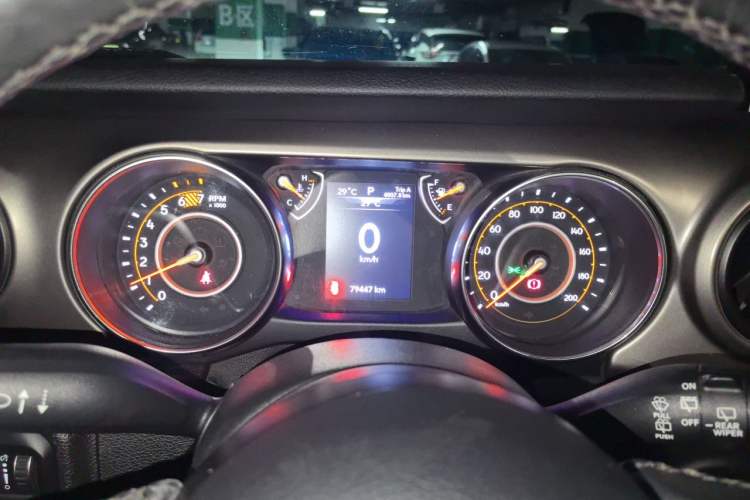 Used Jeep Wrangler  Instrument Cluster