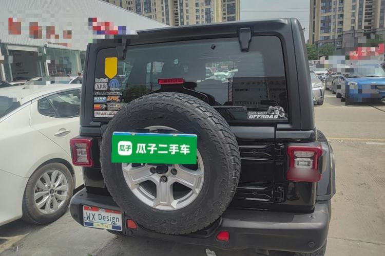 Used Jeep Wrangler 2018 2.0T Sahara Four-Door Edition Rear