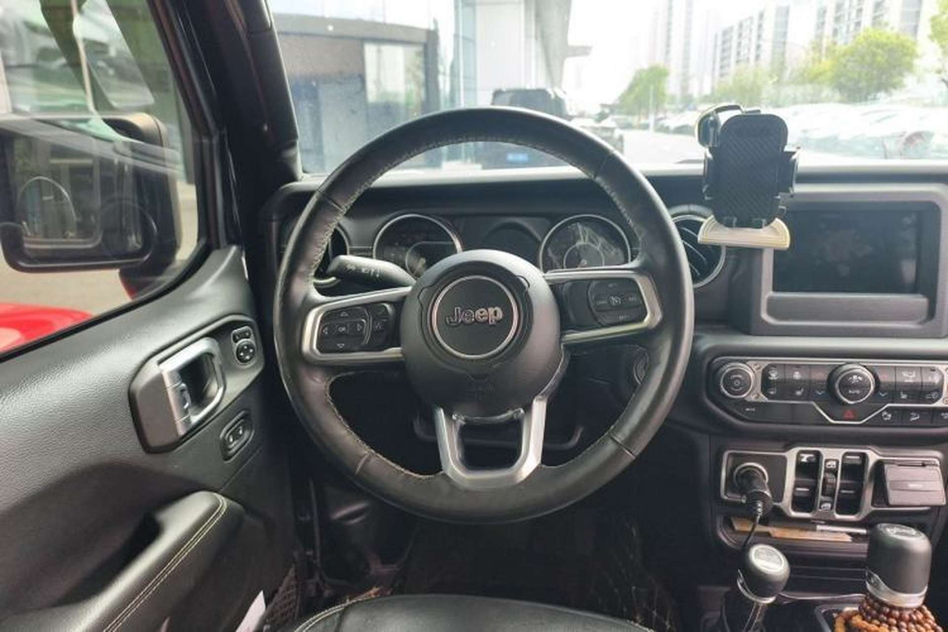 Used Jeep Wrangler 2018 2.0T Sahara Four-Door Edition Steering Wheel