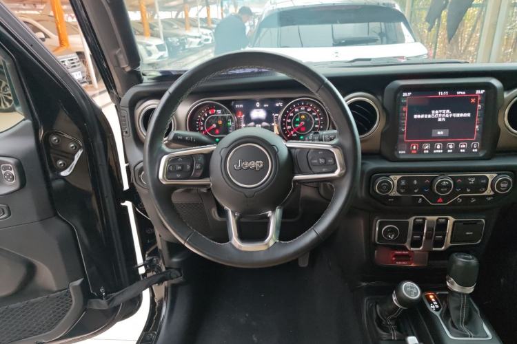 Used Jeep Wrangler 2018 2.0T Rubicon Four-Door Edition Steering Wheel