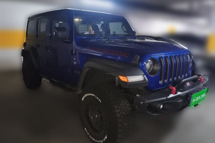 Used Jeep Wrangler 2018 2.0T Rubicon Four-Door Edition Front Right 45 Deg