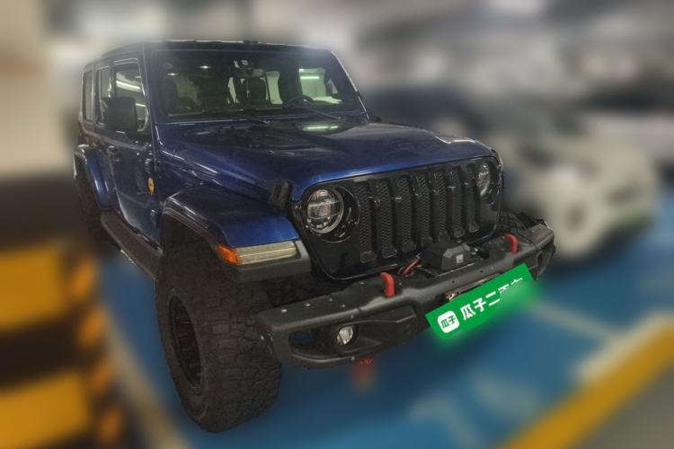Used Jeep Wrangler 2018 2.0T Sahara Four-Door Edition Front Right 45 Deg