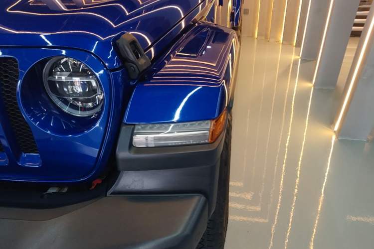 Used Jeep Wrangler 2018 2.0T Sahara Four-Door Edition Left Front Headlight