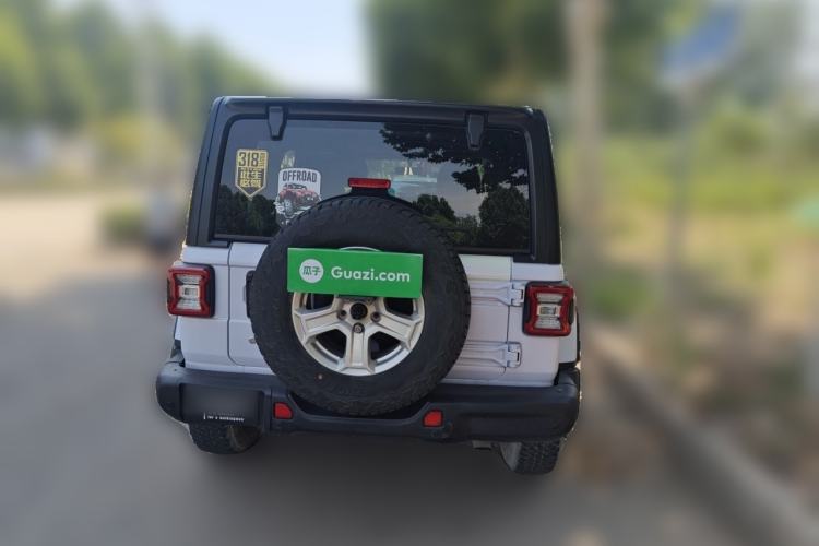 Used Jeep Wrangler 2018 2.0T Sahara Four-Door Edition Rear