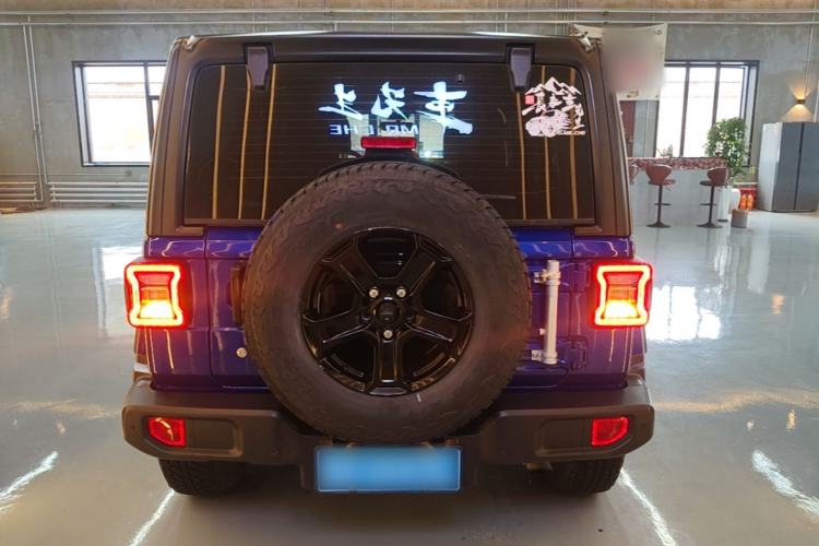 Used Jeep Wrangler 2018 2.0T Sahara Four-Door Edition Rear