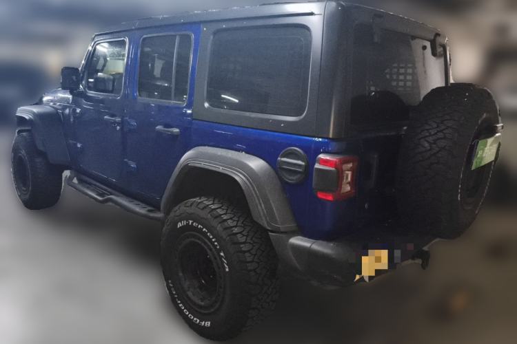 Used Jeep Wrangler 2018 2.0T Rubicon Four-Door Edition Rear Left 45 Deg