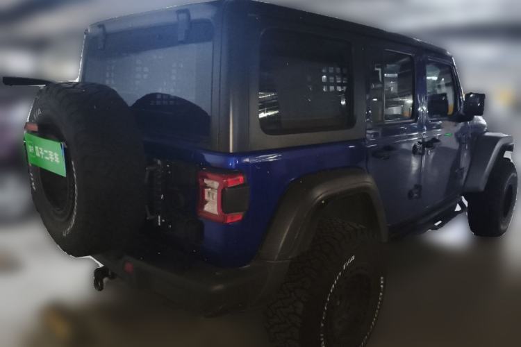 Used Jeep Wrangler 2018 2.0T Rubicon Four-Door Edition Rear Right 45 Deg