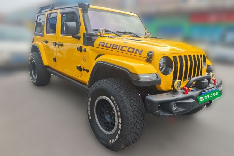 Used Jeep Wrangler 2018 2.0T Sahara Four-Door Edition Front Right 45 Deg