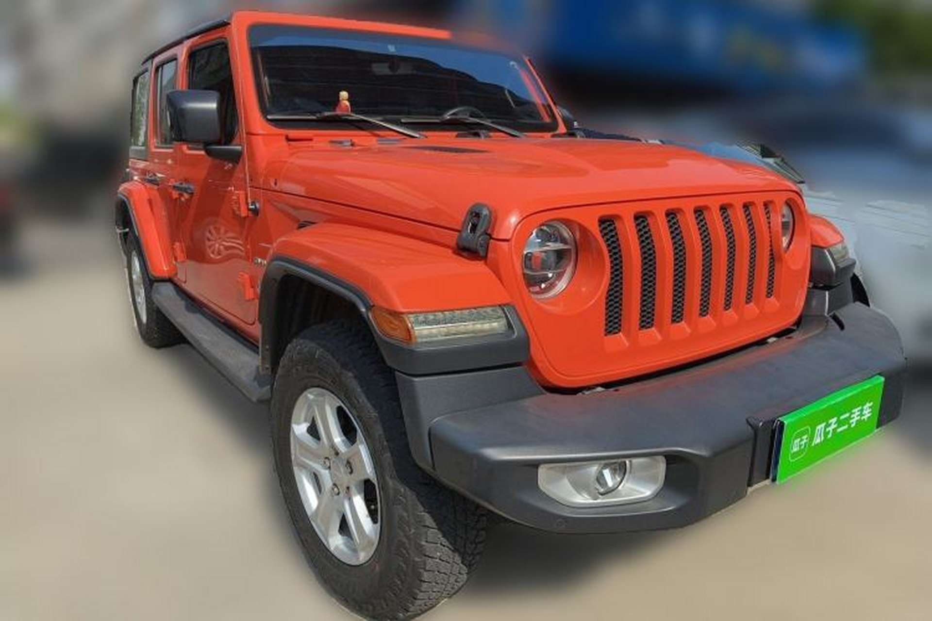 Used Jeep Wrangler 2018 2.0T Sahara Four-Door Edition Front Right 45 Deg