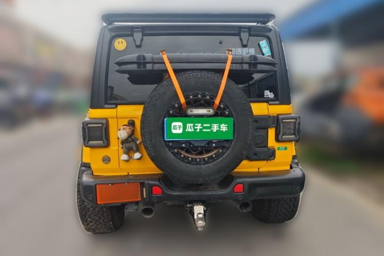 Used Jeep Wrangler 2018 2.0T Sahara Four-Door Edition Rear