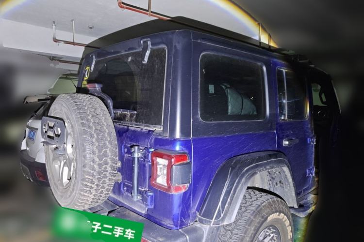 Used Jeep Wrangler 2018 2.0T Sahara Four-Door Edition Rear