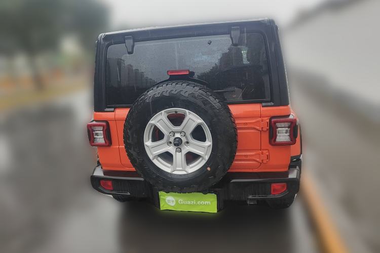Used Jeep Wrangler 2018 2.0T Sahara Four-Door Edition Rear