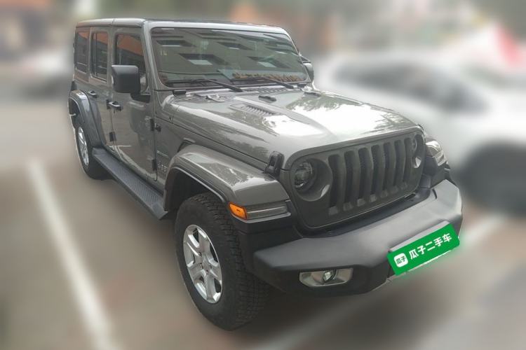 Used Jeep Wrangler 2018 2.0T Sahara Four-Door Edition Front Right 45 Deg