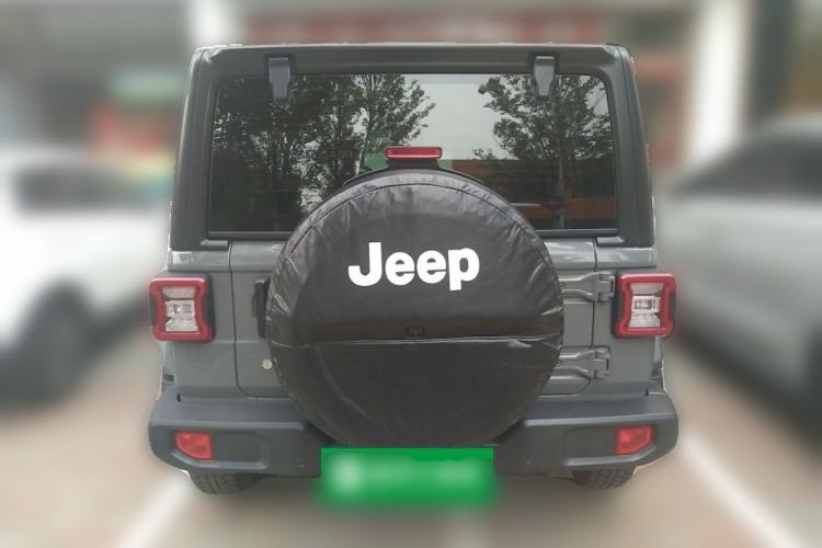 Used Jeep Wrangler 2018 2.0T Sahara Four-Door Edition Rear