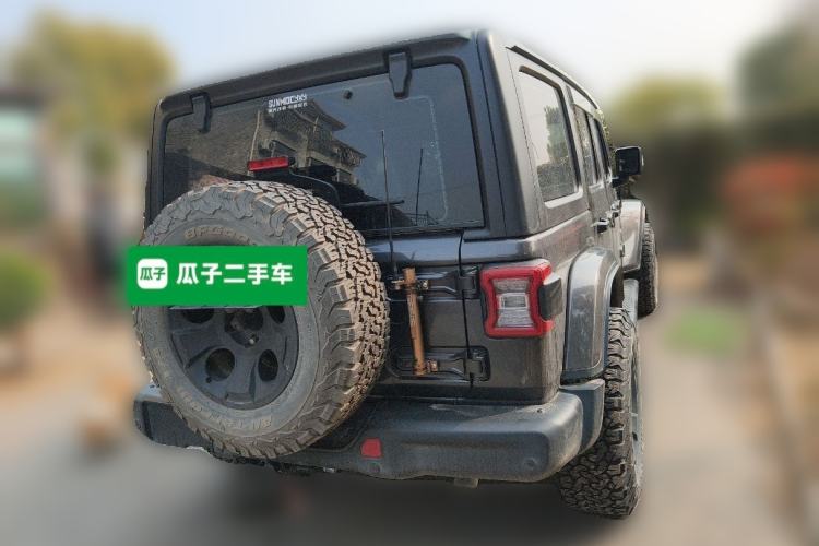 Used Jeep Wrangler 2018 2.0T Sahara Four-Door Edition Rear Right 45 Deg