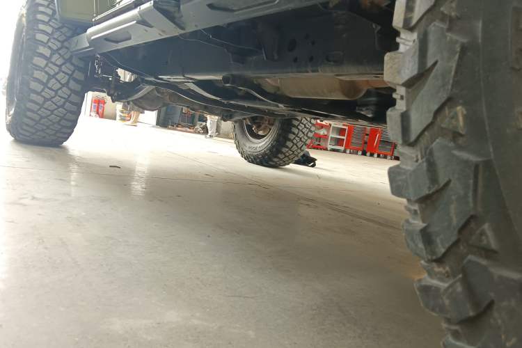 Used Jeep Wrangler 2018 2.0T Sahara Four-Door Edition Chassis Rear Left