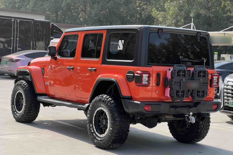 Used Jeep Wrangler 2018 2.0T Sahara Four-Door Edition Exterior 7