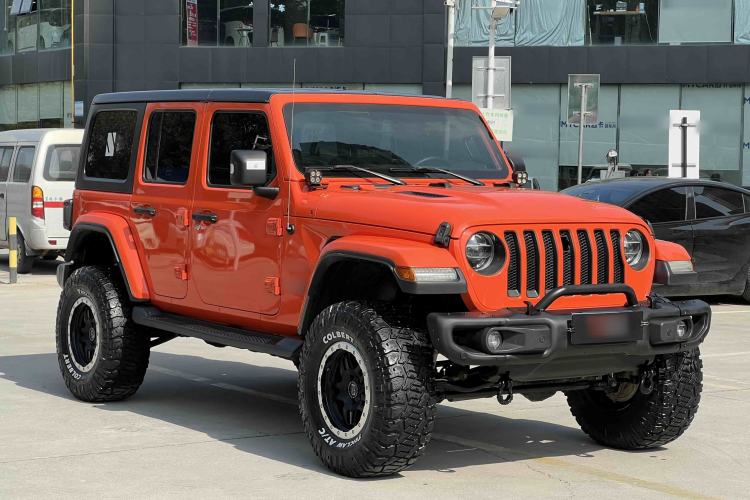 Used Jeep Wrangler 2018 2.0T Sahara Four-Door Edition Exterior 8