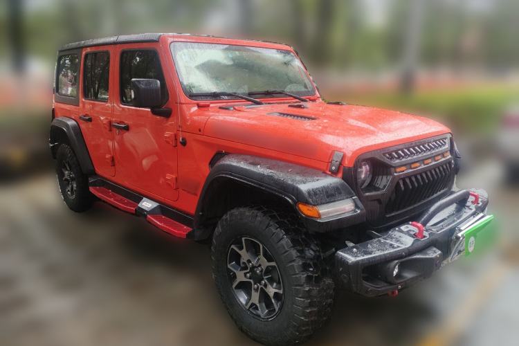 Used Jeep Wrangler 2018 2.0T Rubicon Four-Door Edition Front Right 45 Deg