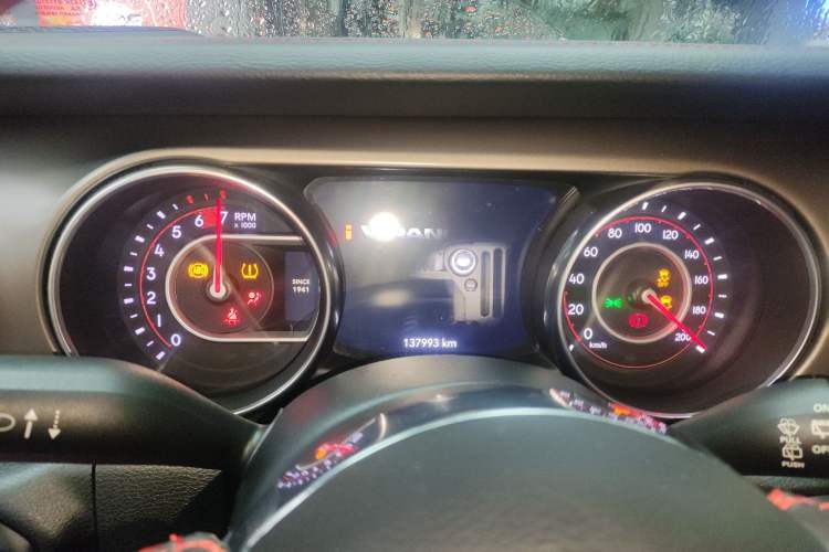 Used Jeep Wrangler 2018 2.0T Rubicon Four-Door Edition Instrument Cluster