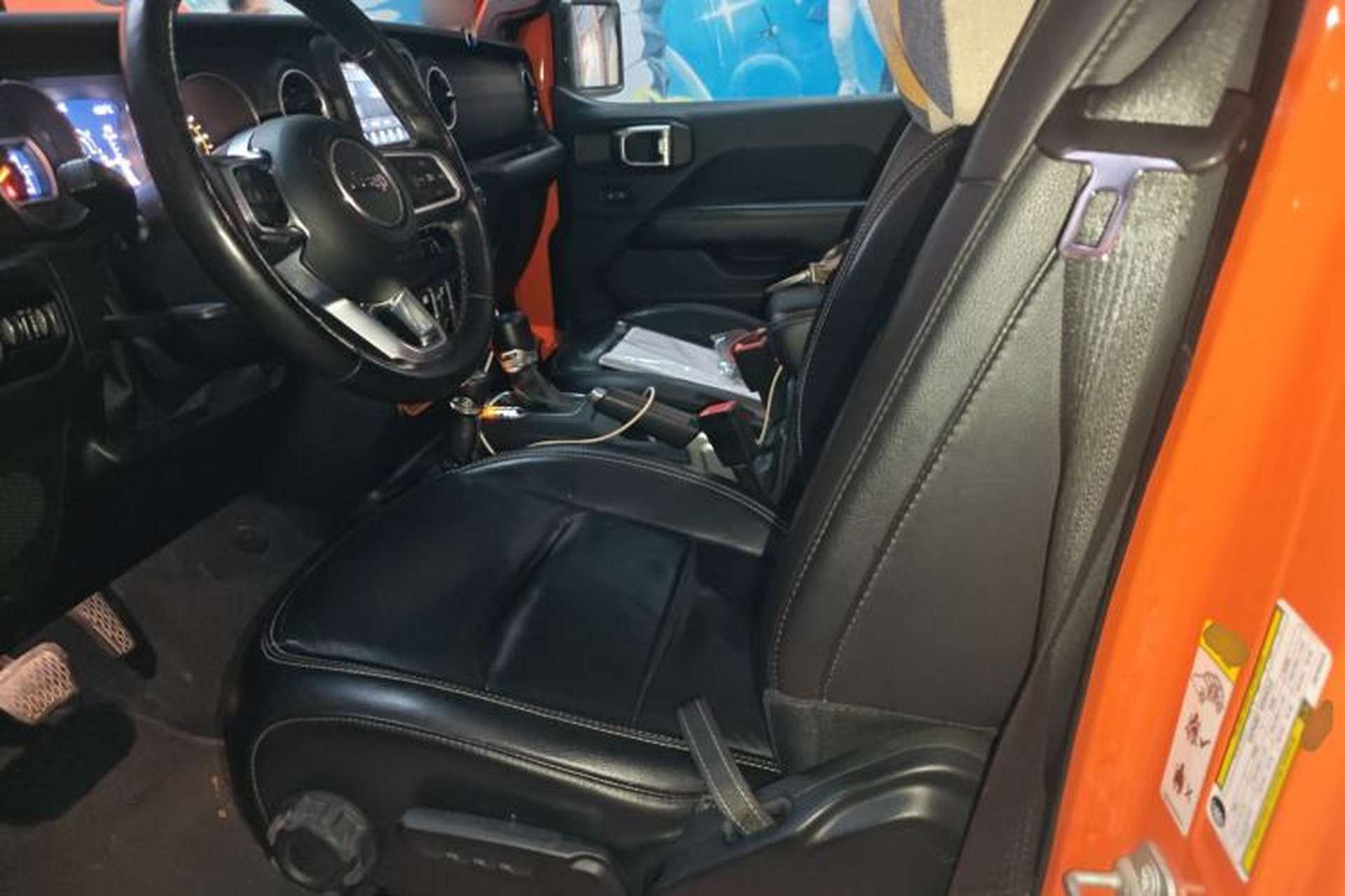 Used Jeep Wrangler 2018 2.0T Rubicon Four-Door Edition Left Front Seat