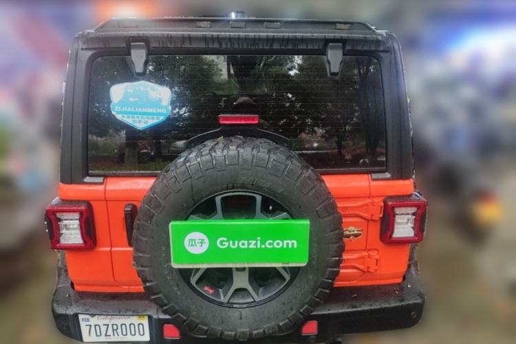 Used Jeep Wrangler 2018 2.0T Rubicon Four-Door Edition Rear