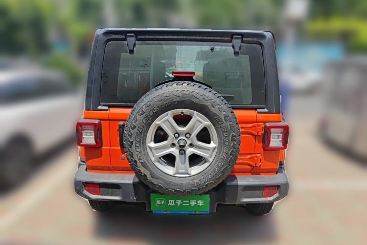 Used Jeep Wrangler 2018 2.0T Sahara Four-Door Edition Rear