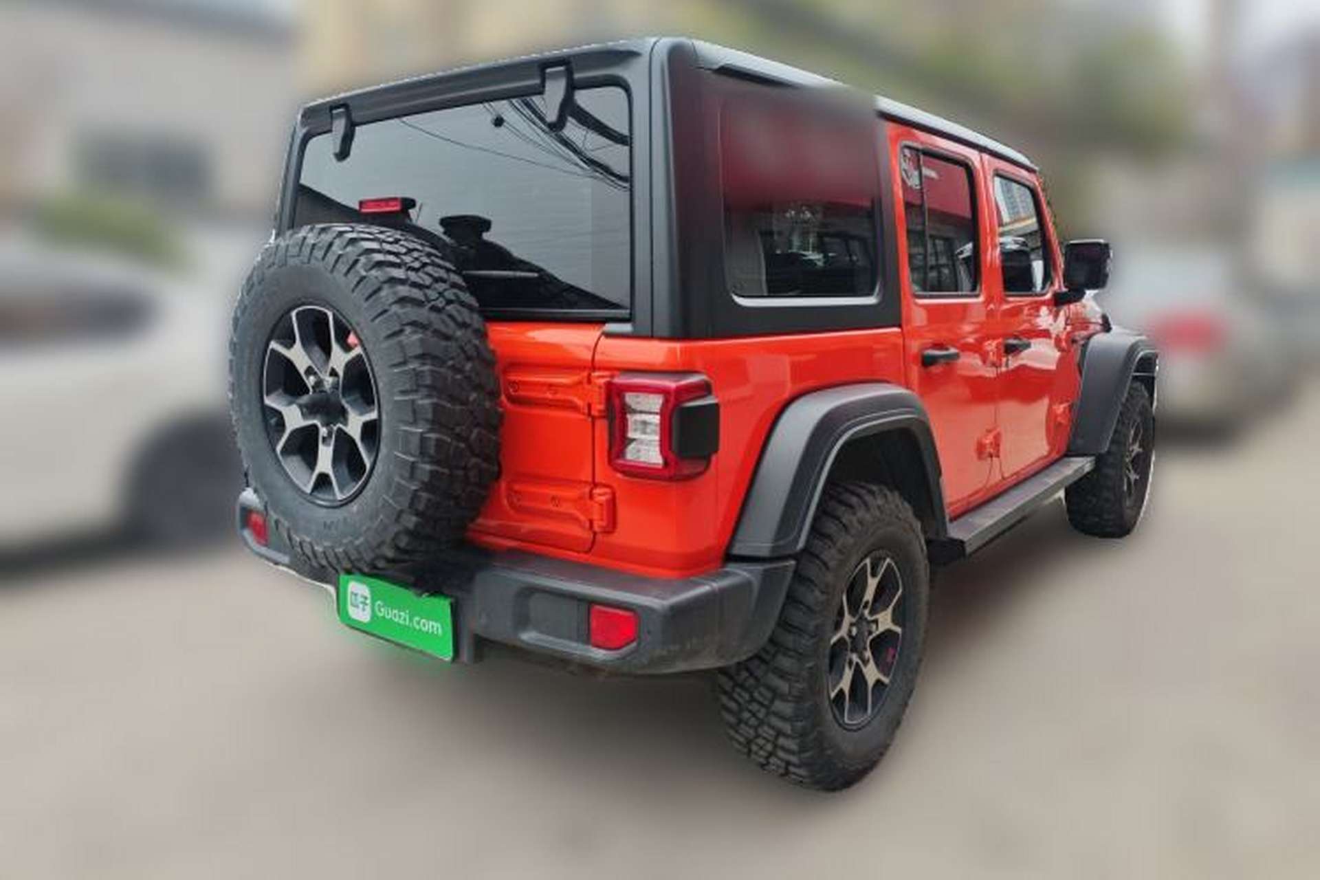 Used Jeep Wrangler 2018 2.0T Rubicon Four-Door Edition Rear Right 45 Deg