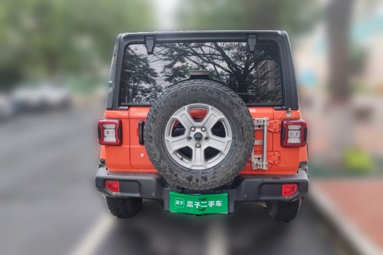 Used Jeep Wrangler 2018 2.0T Sahara Four-Door Edition Rear