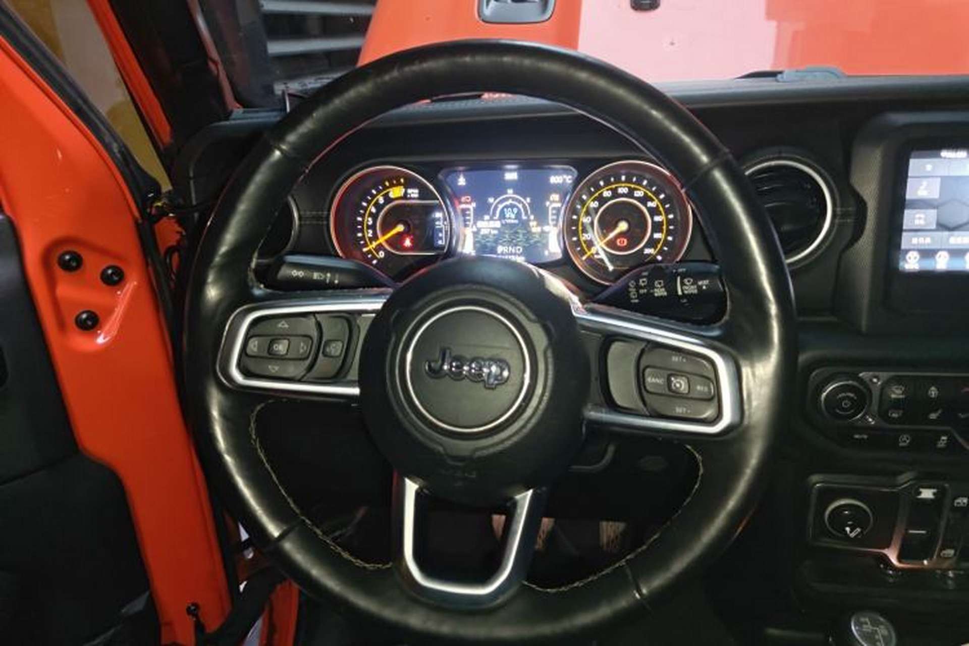 Used Jeep Wrangler 2018 2.0T Rubicon Four-Door Edition Steering Wheel
