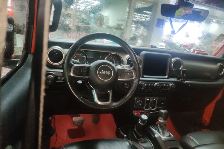Used Jeep Wrangler 2018 2.0T Rubicon Four-Door Edition Steering Wheel