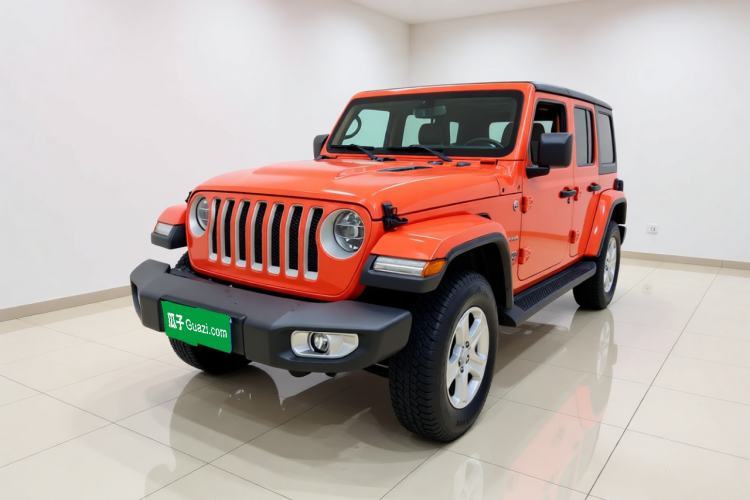 Used Jeep Wrangler 2018 2.0T Sahara Four-Door Edition Guazi used car, China used car export, Used car for sale, Used Jeep cars, Cheapest cars for sale