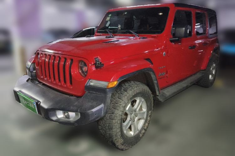 Used Jeep Wrangler 2018 2.0T Sahara Four-Door Edition Guazi used car, China used car export, Used car for sale, Used  cars, Cheapest cars for sale