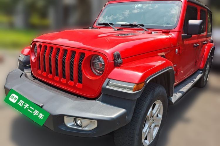 Used Jeep Wrangler 2018 2.0T Sahara Four-Door Edition Guazi used car, China used car export, Used car for sale, Used  cars, Cheapest cars for sale