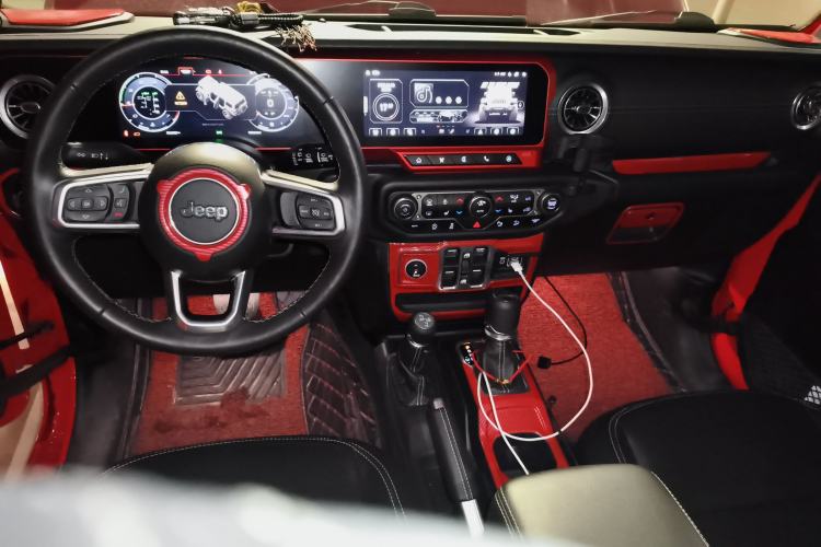 Used Jeep Wrangler 2018 2.0T Sahara Four-Door Edition Center Console