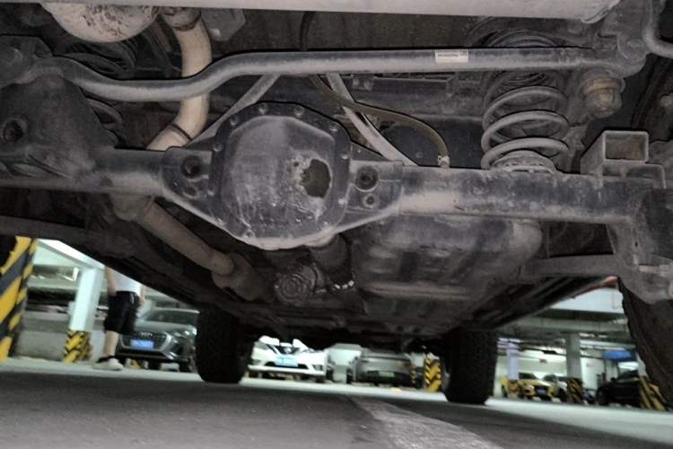 Used Jeep Wrangler 2018 2.0T Sahara Four-Door Edition Chassis Rear