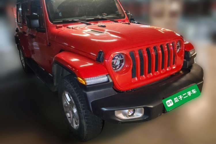 Used Jeep Wrangler 2018 2.0T Sahara Four-Door Edition Exterior 2
