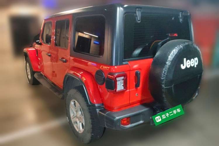Used Jeep Wrangler 2018 2.0T Sahara Four-Door Edition Exterior 3