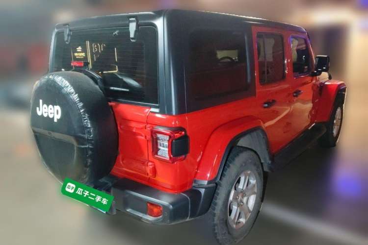 Used Jeep Wrangler 2018 2.0T Sahara Four-Door Edition Exterior 5
