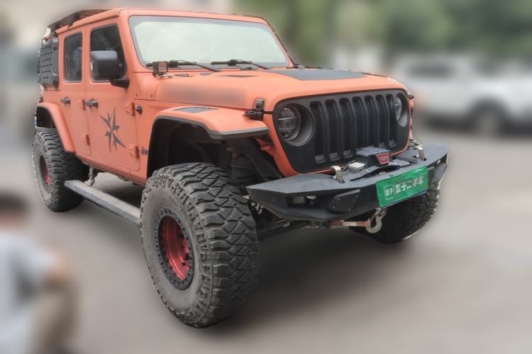 Used Jeep Wrangler 2018 2.0T Rubicon Four-Door Edition Front Right 45 Deg