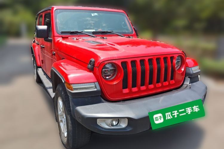 Used Jeep Wrangler 2018 2.0T Sahara Four-Door Edition Front Right 45 Deg