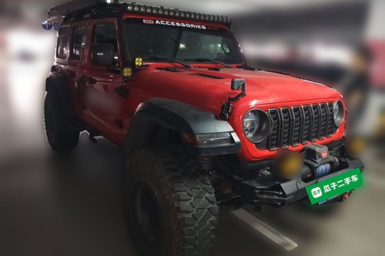 Used Jeep Wrangler 2018 2.0T Rubicon Four-Door Edition Front Right 45 Deg