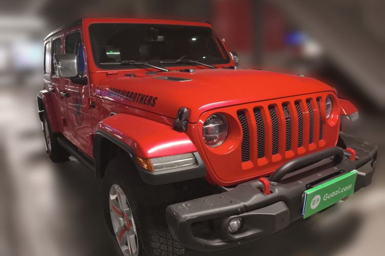Used Jeep Wrangler 2018 2.0T Sahara Four-Door Edition Front Right 45 Deg
