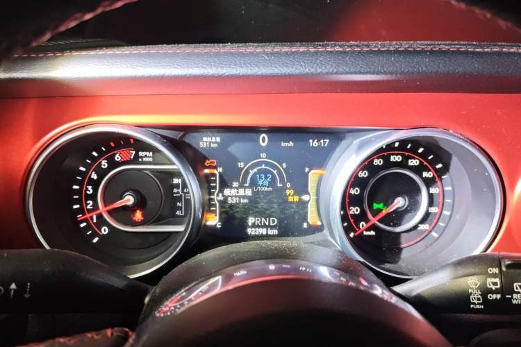 Used Jeep Wrangler 2018 2.0T Rubicon Four-Door Edition Instrument Cluster