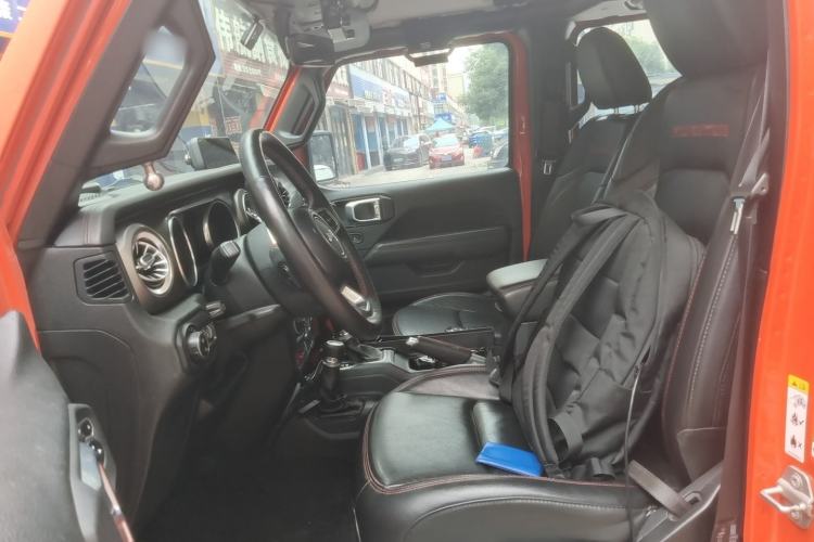 Used Jeep Wrangler 2018 2.0T Rubicon Four-Door Edition Left Front Seat