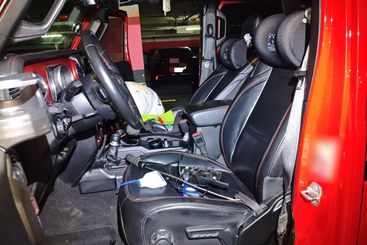 Used Jeep Wrangler 2018 2.0T Rubicon Four-Door Edition Left Front Seat