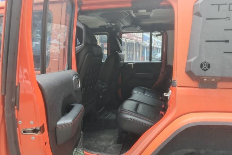 Used Jeep Wrangler 2018 2.0T Rubicon Four-Door Edition Left Rear Seat